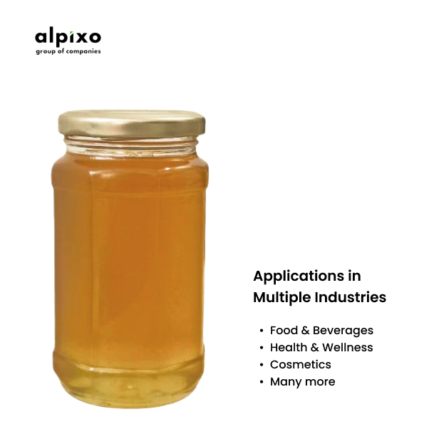 Himalayan multifloral honey for food, wellness, and skincare applications.